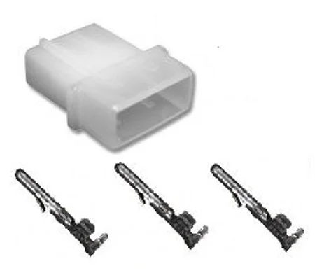 Whelen CenCom Red or Gold Individual 3 Pin Connector