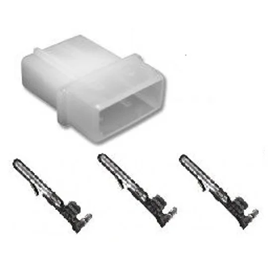 Whelen CenCom Red or Gold Individual 3 Pin Connector