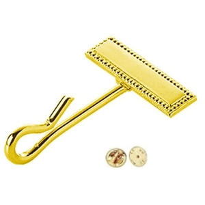 Uniform Whistle Hook for Shirt Gold