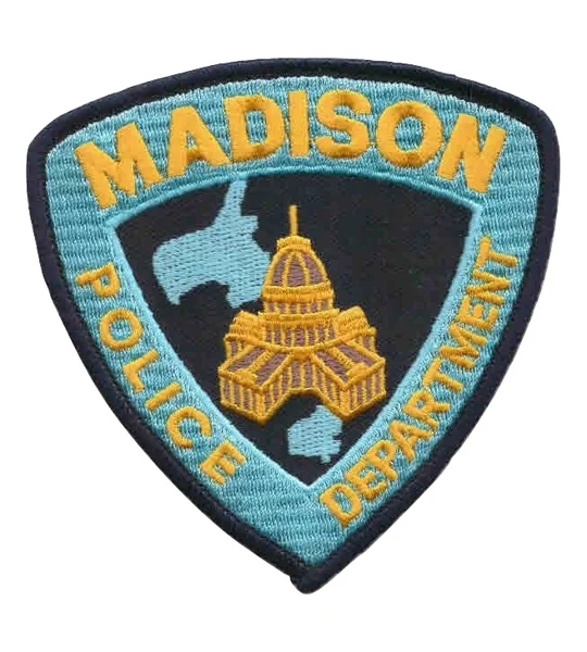 WI Wisconsin State Madison Police Shoulder Patch