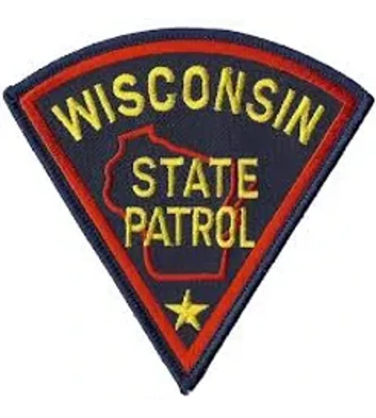 WI Wisconsin State Trooper Police Shoulder Patch
