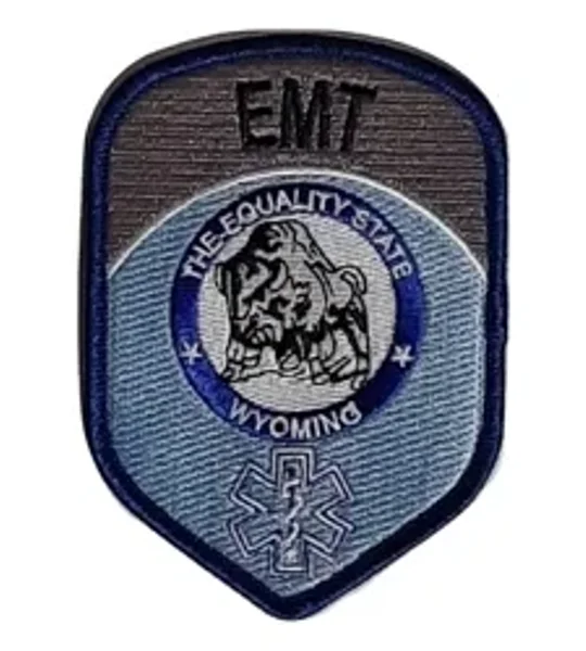 WY Wyoming State Emergency Medical Technician Patch