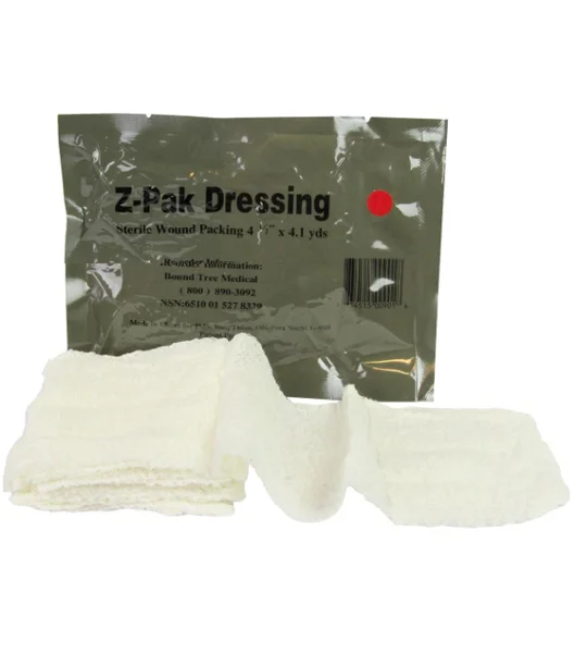 Z Pack Z Folded Tactical Trauma Gauze Dressing