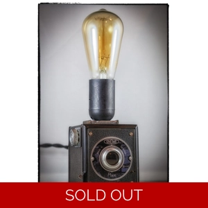 Gnome Pixie Box Camera Lamp