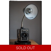 Vintage Kodak SIX-20 Brownie E Camera/Table/Bedside Lamp