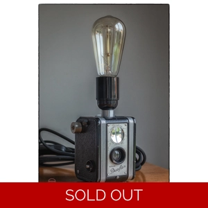 Vintage Kodak Duaflex Camera Lamp