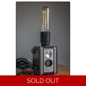 Vintage Kodak Duaflex Camera Lamp
