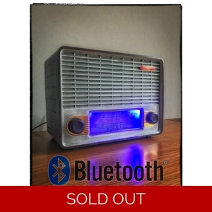 Vintage PYE Valve Radio Bluetooth