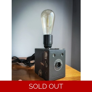 Vintage Kodak Popular Brownie Camera Lamp