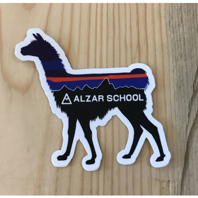 Alzar School Llama Sticker