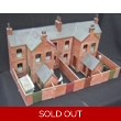 Terraced house backs