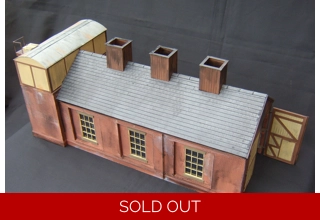 Single road engine shed