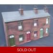 Row of three cottages