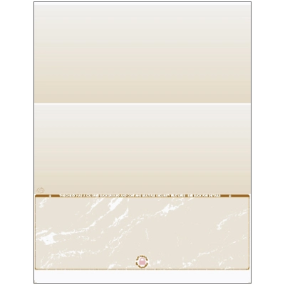 Bottom Laser Check - Brown Bottom Laser Check - Brown