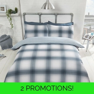 Oakland Tartan Denim Kingsize