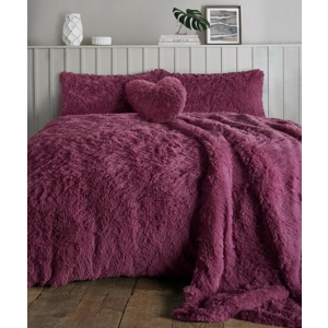 Alaska Fluffy Teddy Plum