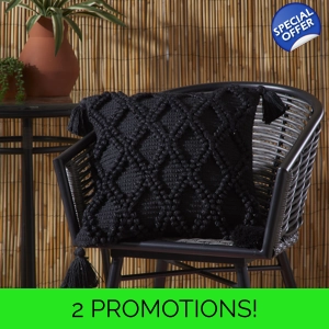 Alda Cushion Black