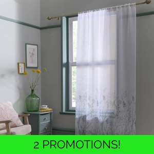 Appletree™ Arianna Natural Voile Panel