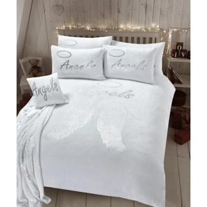 Angel Wings White Teddy Fleece