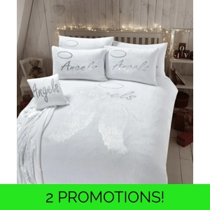 Angel Wings White Teddy Fleece