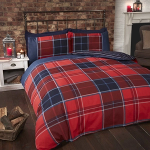 Argyle Tartan Red