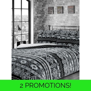 Aztec Teddy Fleece Grey