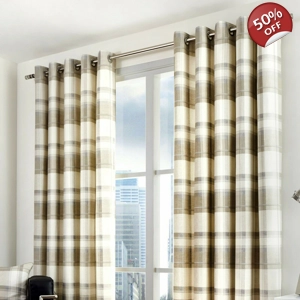 Balmoral Tartan Natural