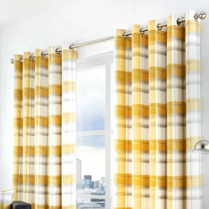 Balmoral Tartan Ochre