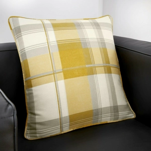 Balmoral Tartan Ochre