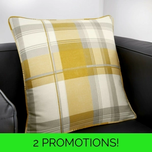 Balmoral Tartan Ochre