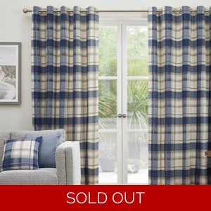 Balmoral Tartan Navy