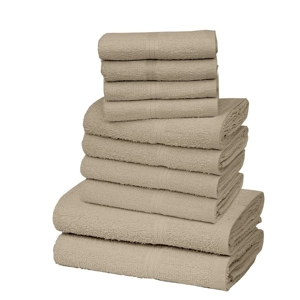 10pc Towel Bale Beige