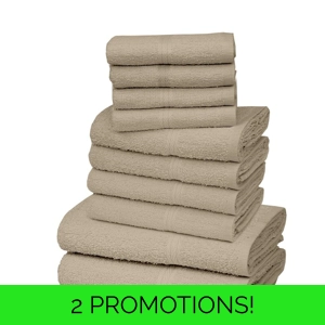 10pc Towel Bale Beige