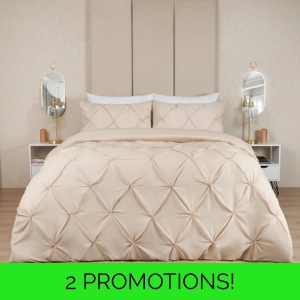 Diamond Pintuck Beige