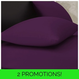 Percale Pillowcases Berry