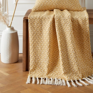 Bexley Ochre Throw