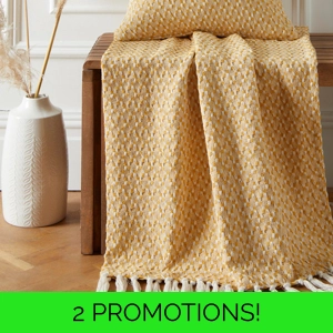 Bexley Ochre Throw