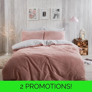 Blush Grey Teddy Fleece