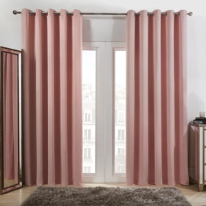Blush Blackout Curtains