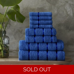 BLUE ALLURE TOWEL BALE 8PC