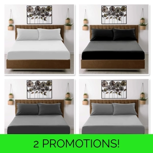 25cm Fitted Sheets & Pillowcases