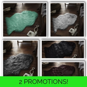 Faux Sheepskin Rug