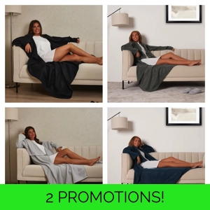 Wearable Polar Fleece Blankets