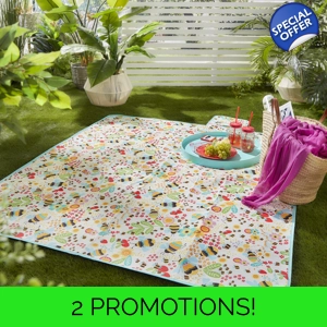 Buzzy Bee Picnic Blanket