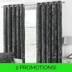 Thermal Crushed Velvet Charcoal