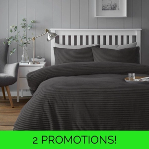 Chunky Rib Teddy Charcoal