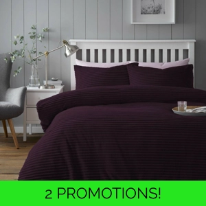 Chunky Rib Teddy Purple