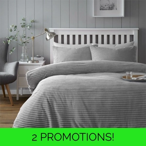 Chunky Rib Teddy Silver