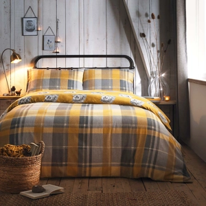 Colville Tartan Hedgehog Ochre