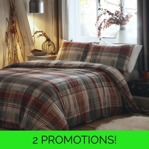 Connolly Red Tartan Brushed Cotton